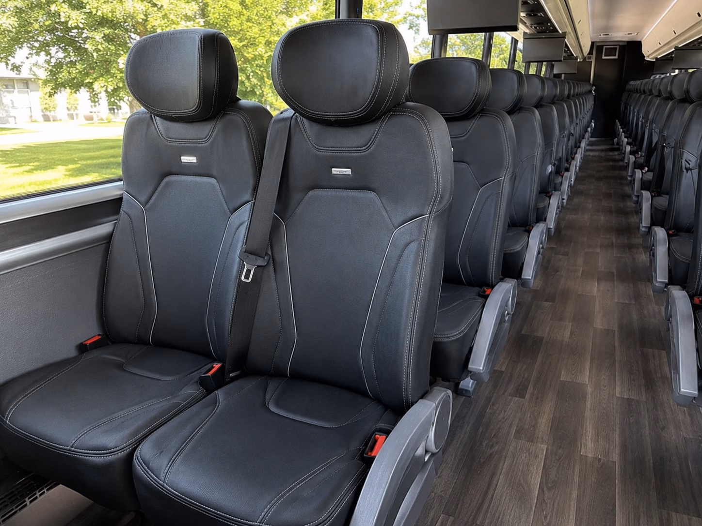 buses for rehearsal dinners and full wedding weekend transportation