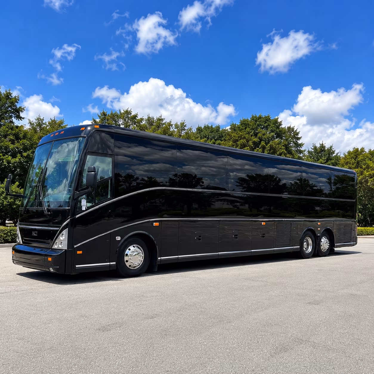 charter buses for weddings and private events at springfield venues
