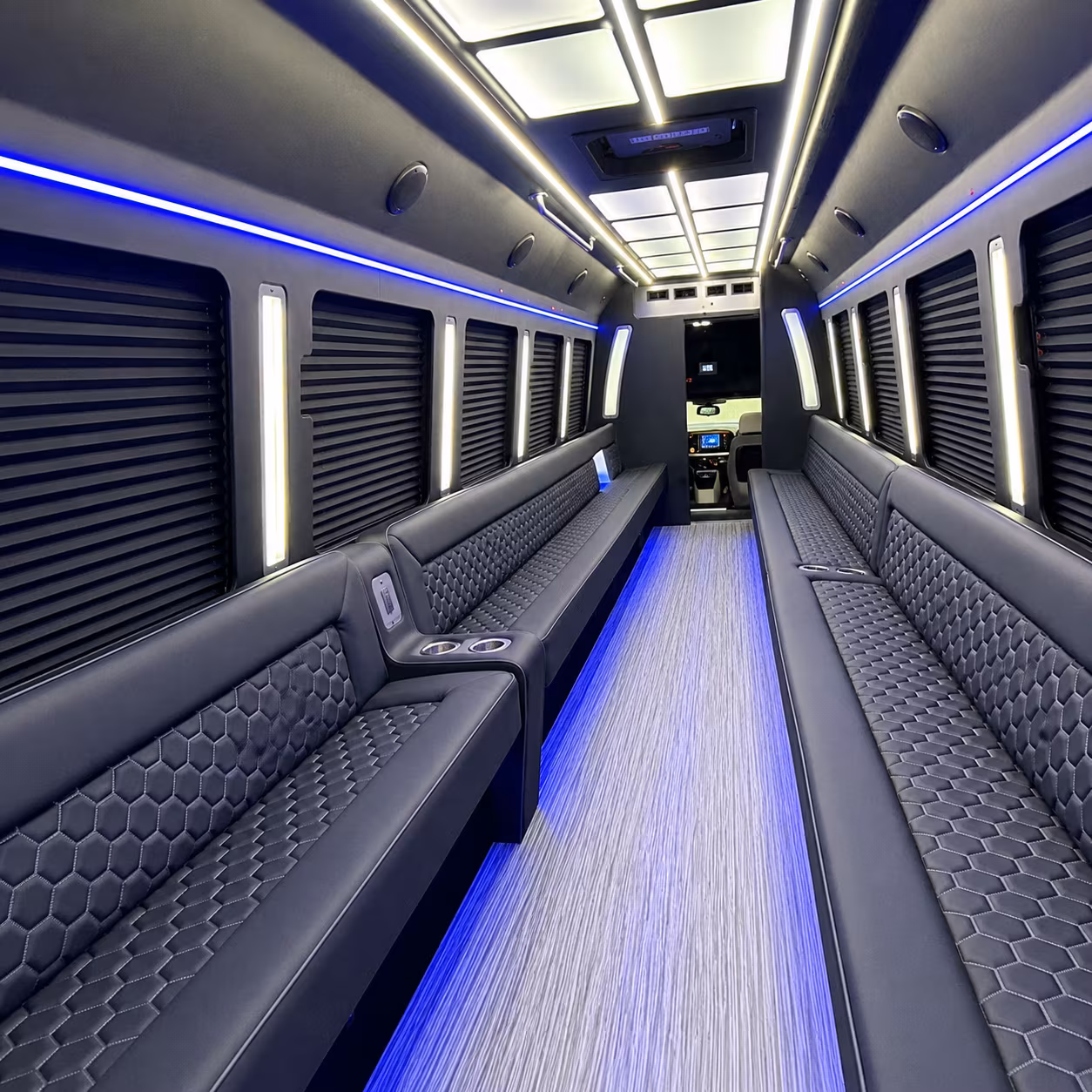 party bus interior