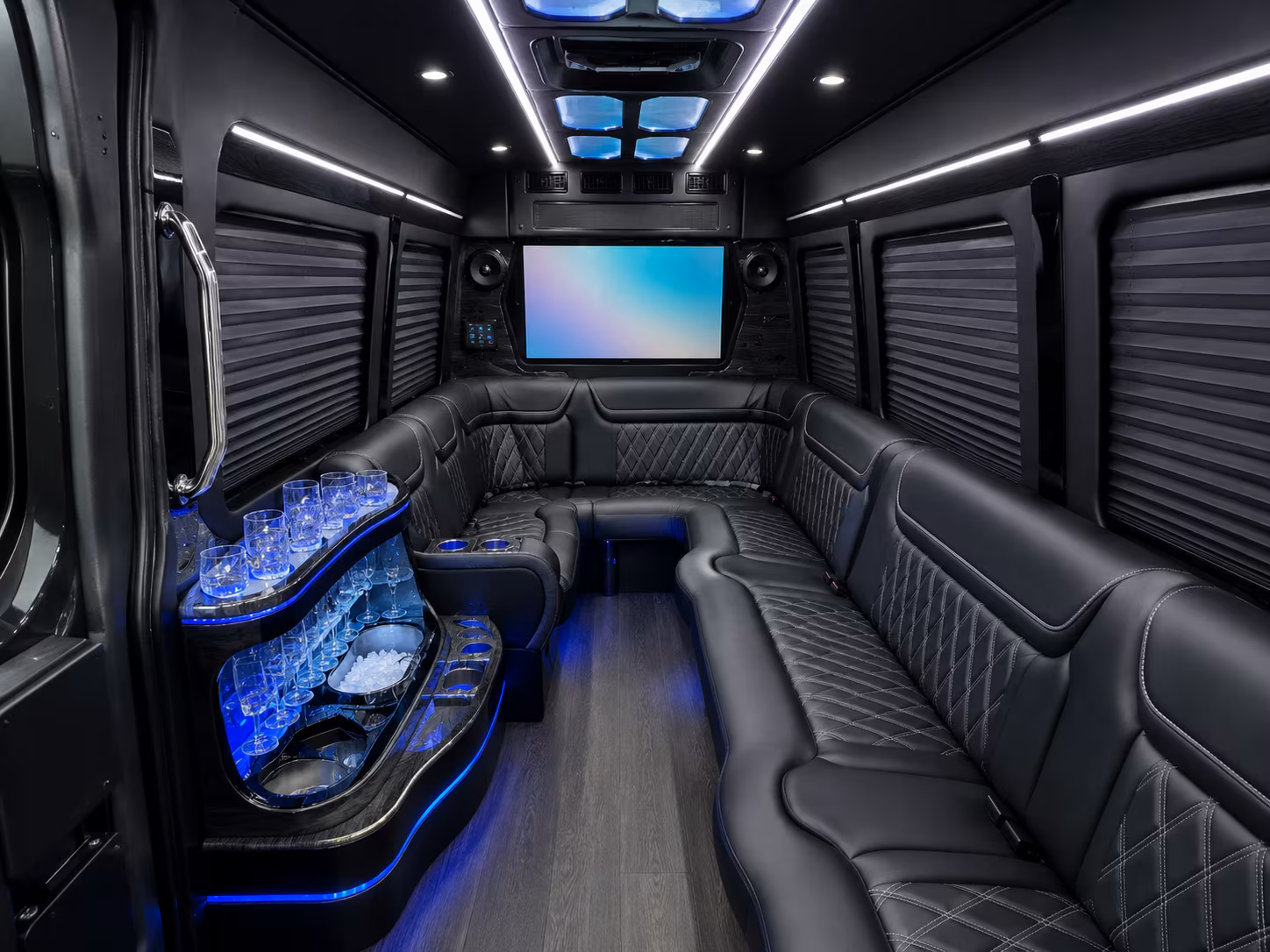 springfield corporate event transportation onboard seating
