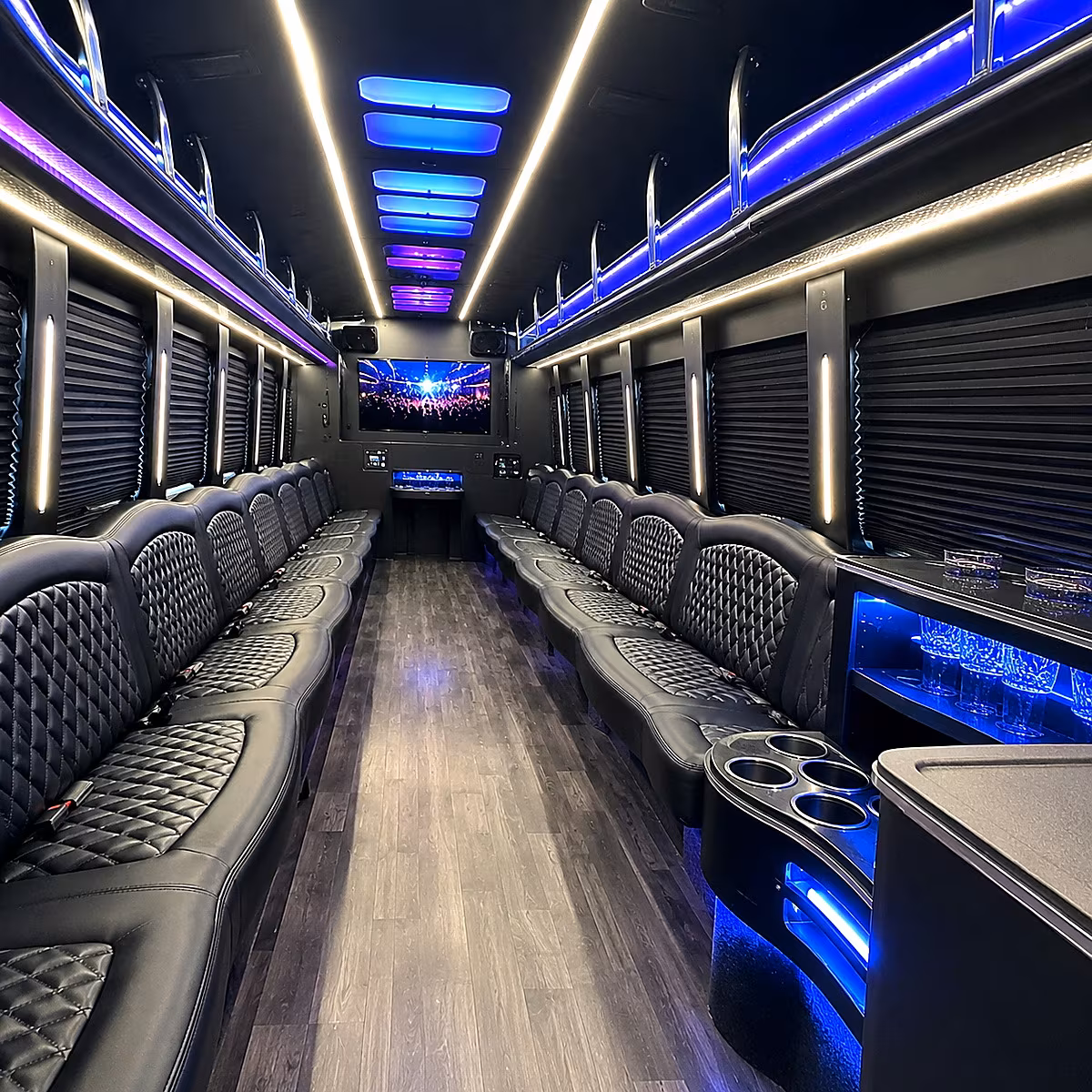 springfield new years eve party bus rental