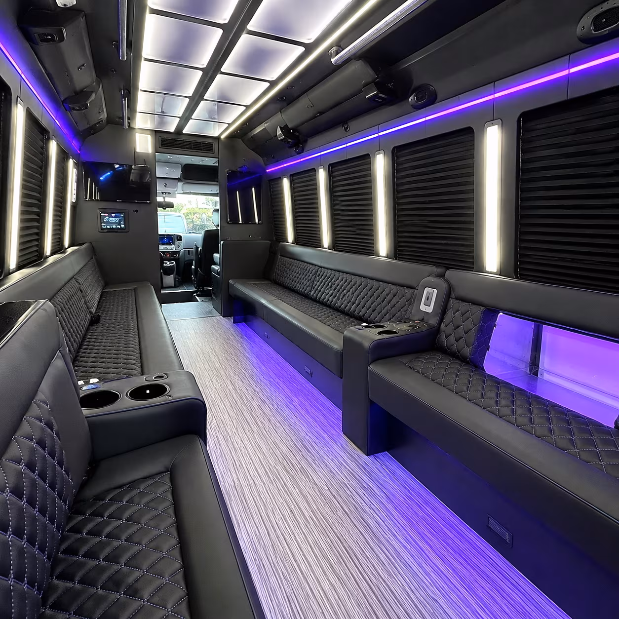 springfield party bus rental interior