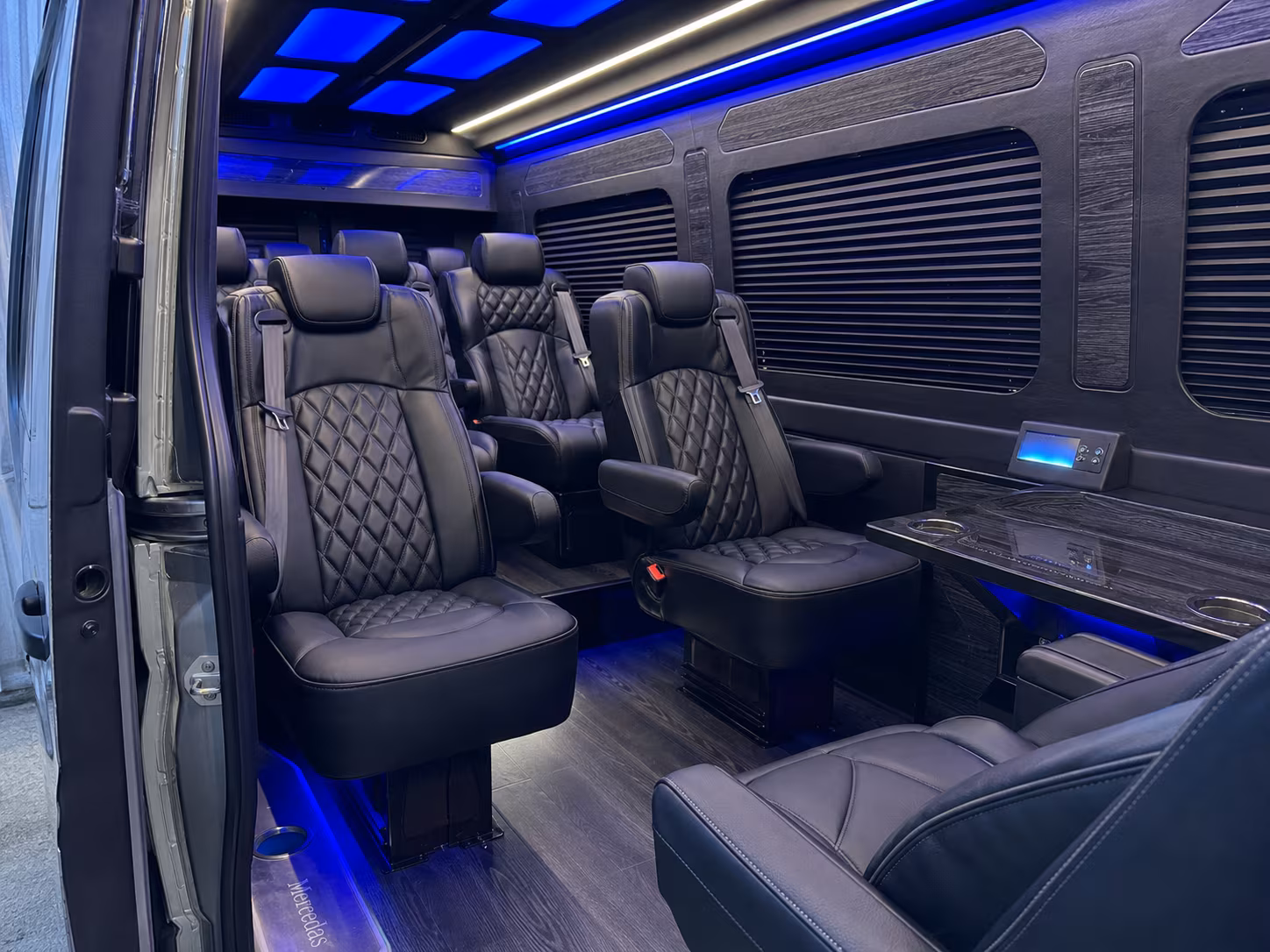 sprinter van transportation for groups and events across springfield